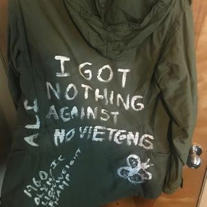 Muhammad ALI painted Parka