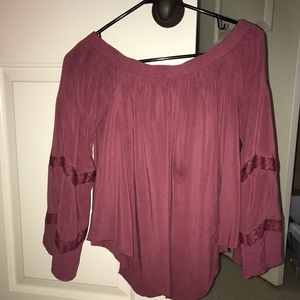 Off the shoulder top