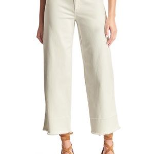 Gap Crop Wide Leg High Rise Chinos