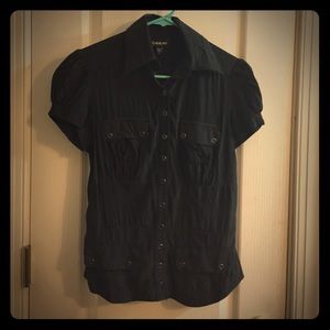 BEBE button up top. 2 items for $10.