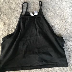H and m crop top