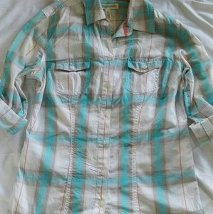 Aeropostale Plaid Button-Down Shirt