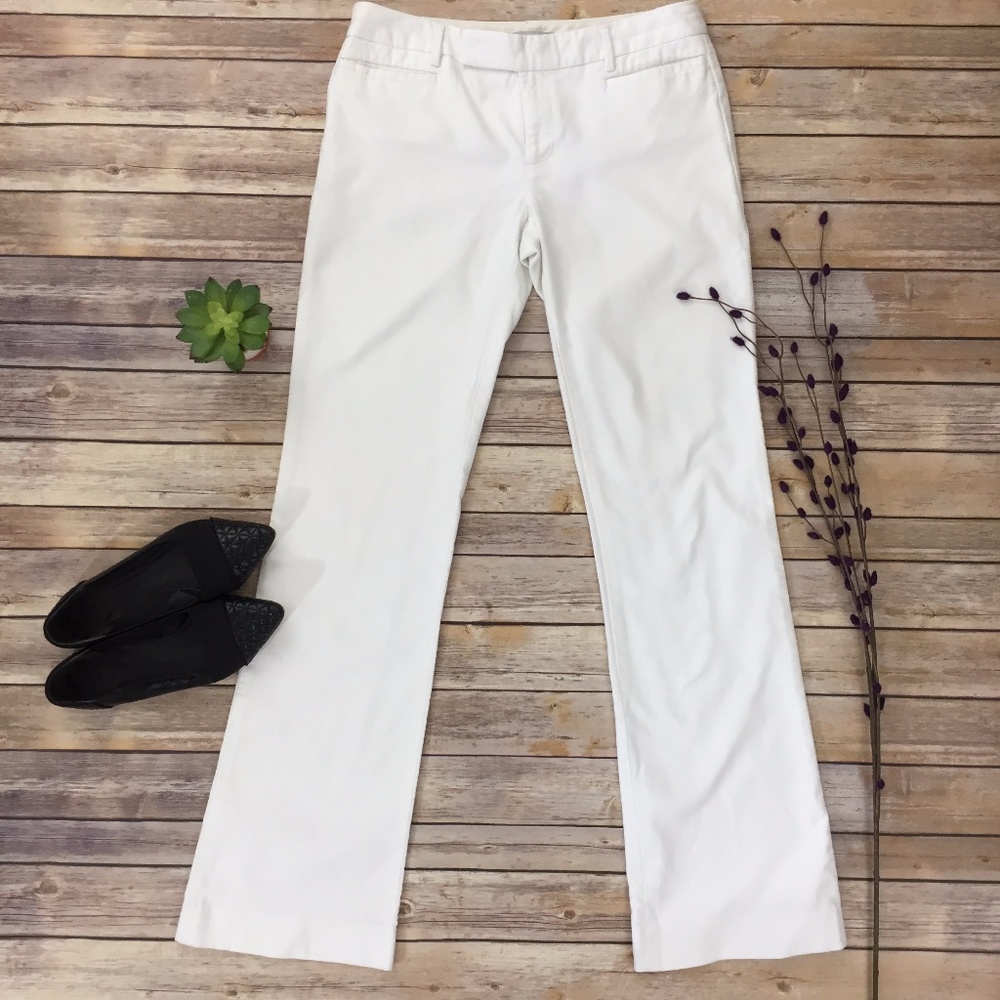 GAP • Modern Boot White Pants • Hard to find!