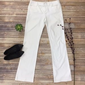 GAP • Modern Boot White Pants • Hard to find!
