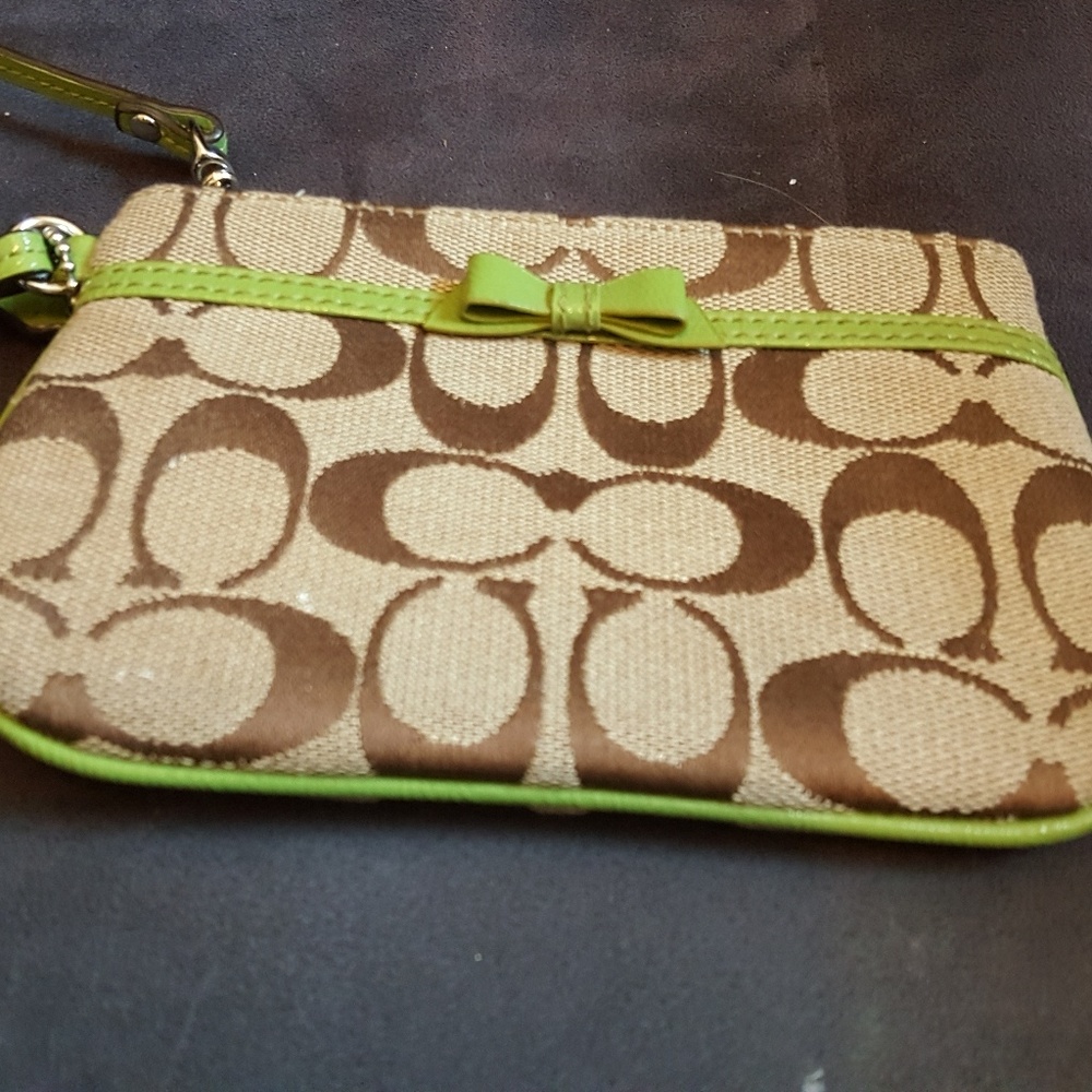 Coach Wristlet