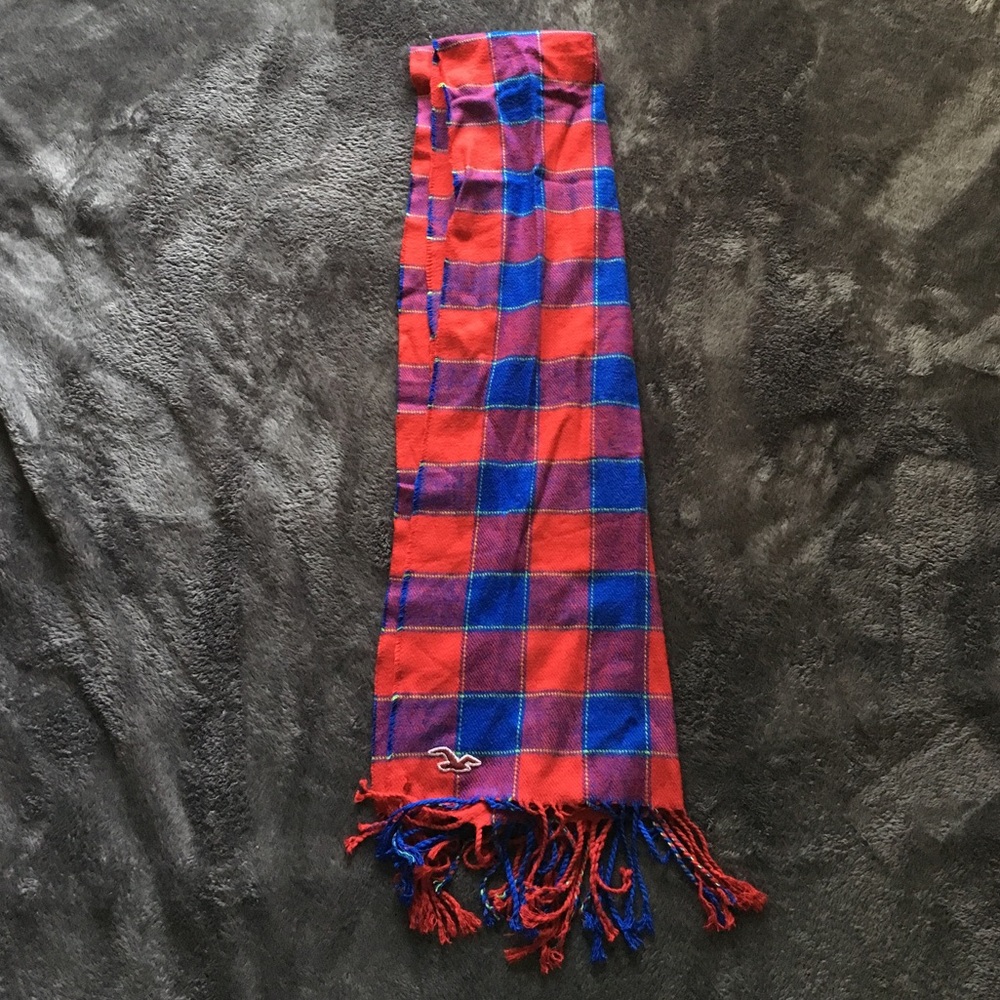Hollister Plaid Scarf