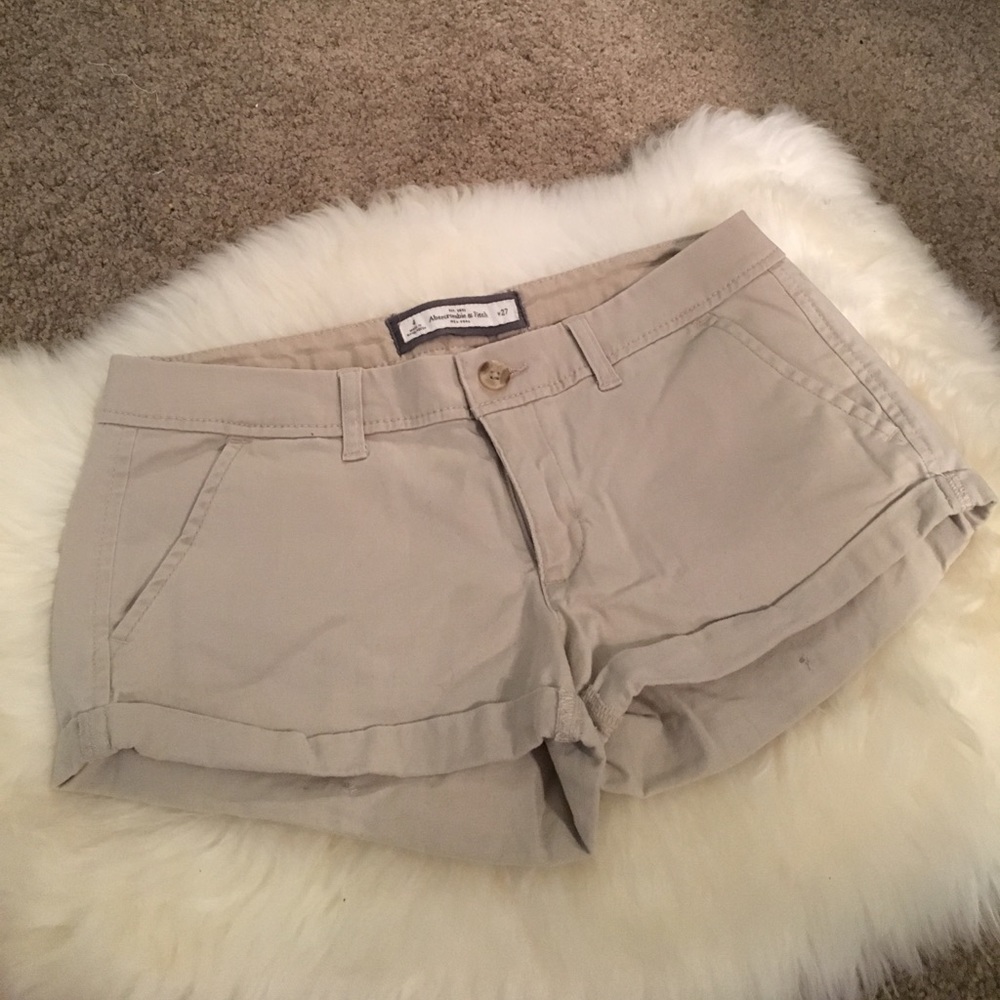 Abercrombie and Fitch khaki shorts