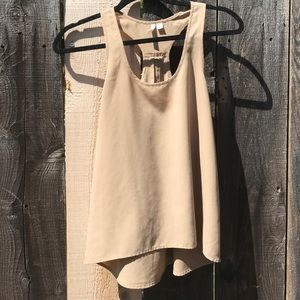 Cream beige top