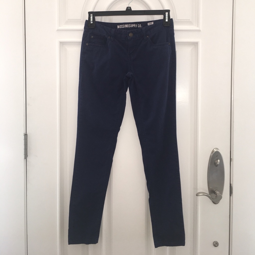 Skinny uniform pants