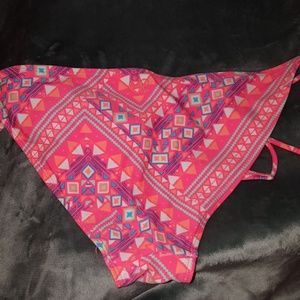 geometric bikini bottoms