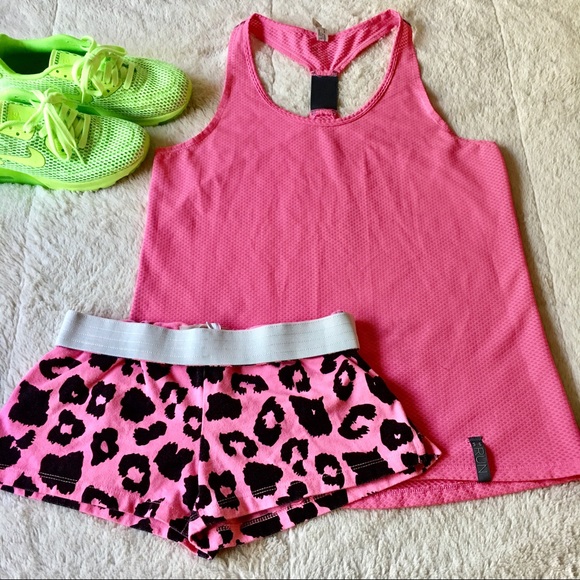 Pants - *BEST OFFER TAKES IT*Pink Leopard Shorts