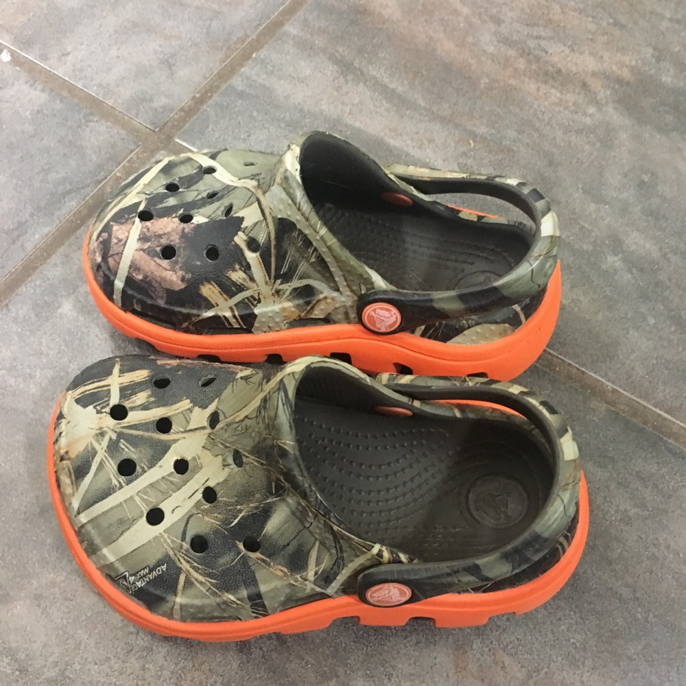 Toddler Boys Crocs Camo