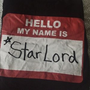 Star Lord Name Tag