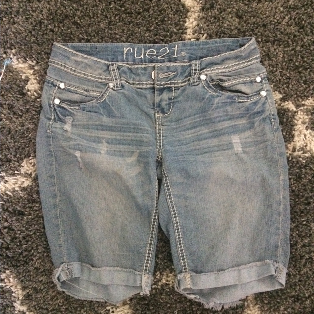 rue 21 boyfriend shorts