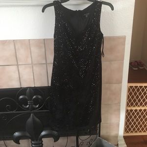 Velvet sparkly bodycon dress