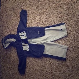 Nike sweat suit
