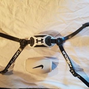 Football chin strap and cover