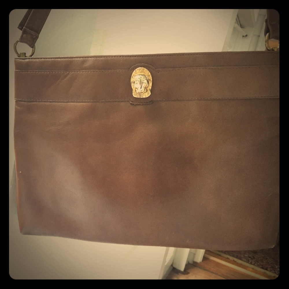 Vintage Ruth Saltz Leather Bag