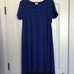 Lularoe Blue Lace Carly