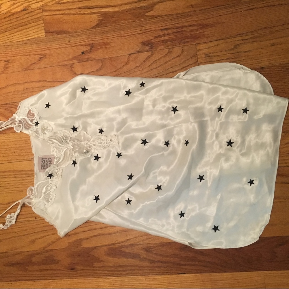 Vintage Embroidered Slip LF