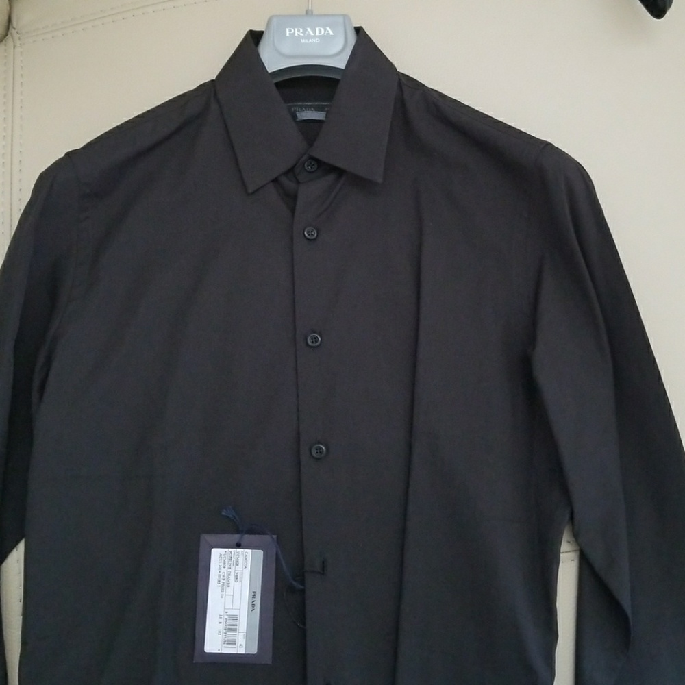 Real Prada shirts new 40 15 3/4 size
