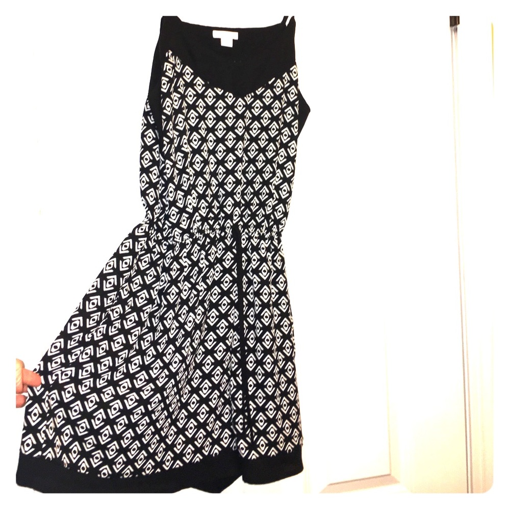 Black & White Romper