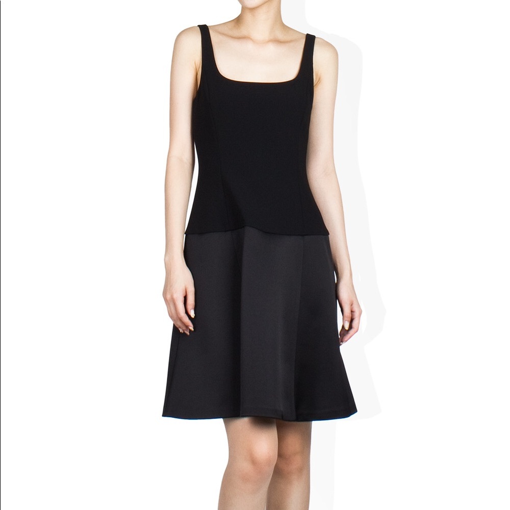 Theory Black Avanta C Admiral Crepe Dress size 12