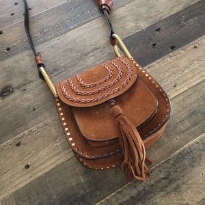 Mini Chloe Hudson brown calf skin handbag