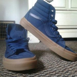 Navy Vans, men's 8