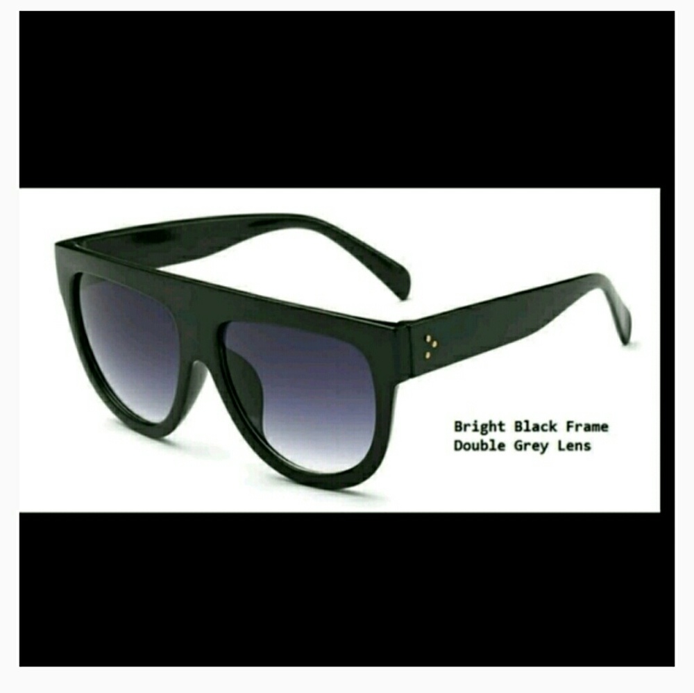 NWT HIGH FASHION ON TREND FLAT TOP GLAM SUNNIES