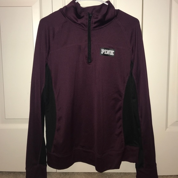 PINK Victoria's Secret Tops - Pink Victoria's Secret ultimate quarter zip