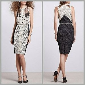 Byron Lars Beguile Lasercut Sheath Dress