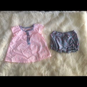 Carter's Summer Pokadot Outfit