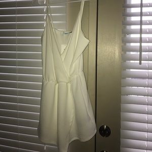 White Wrap Romper, by Kimchi Blue