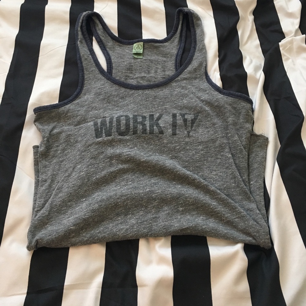 Alternative Earth Title Boxing Club tank top