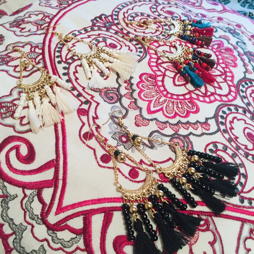 Tassel Earrings 📿💫