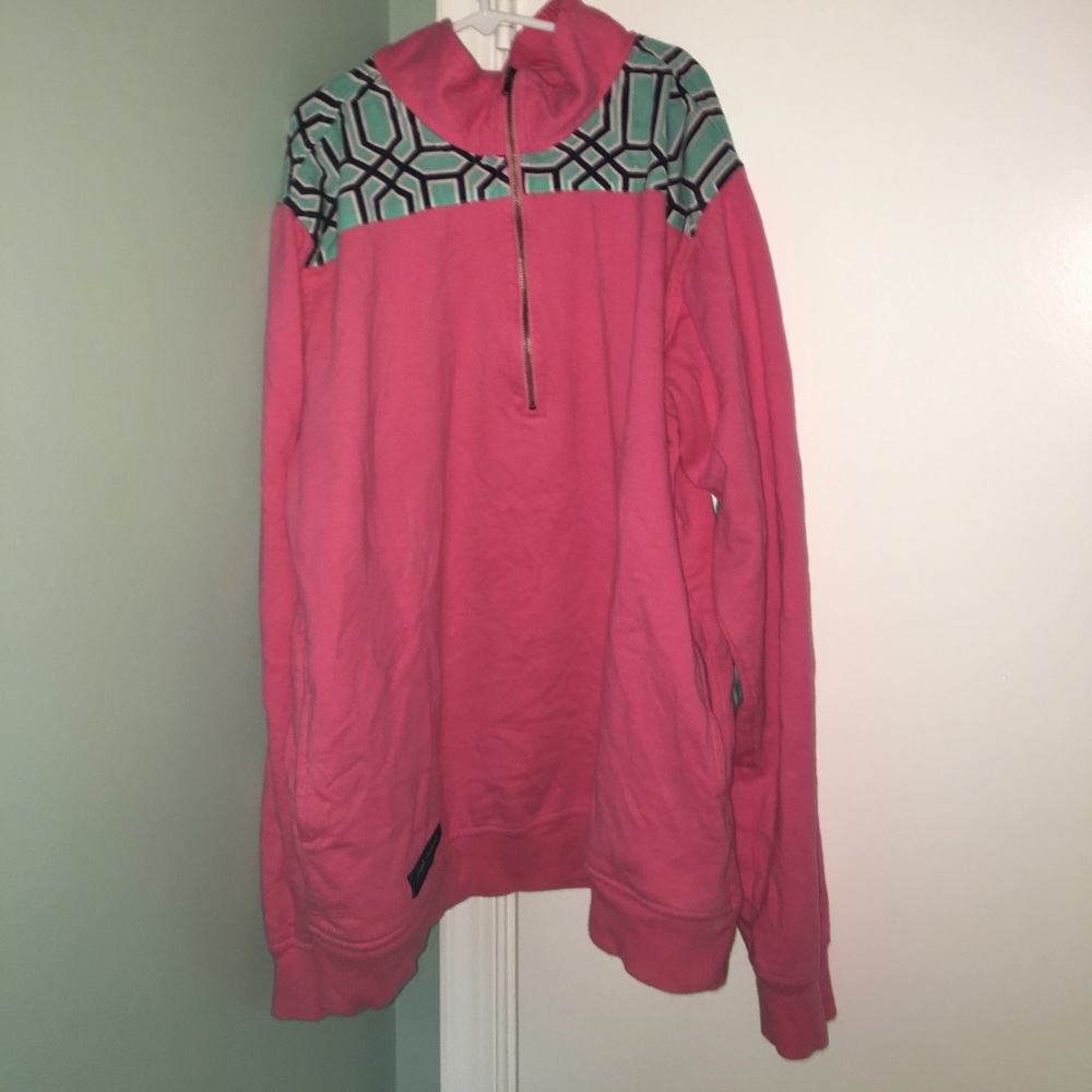 Simply southern pink quarter zip