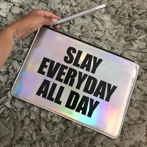 Holographic Clutch/Wristlet