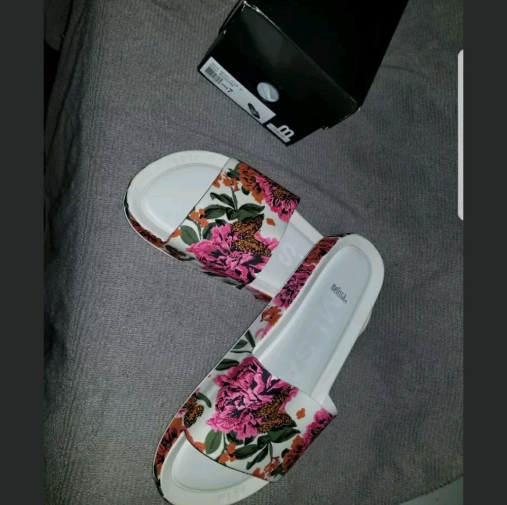 Melissa Beach slide sandal