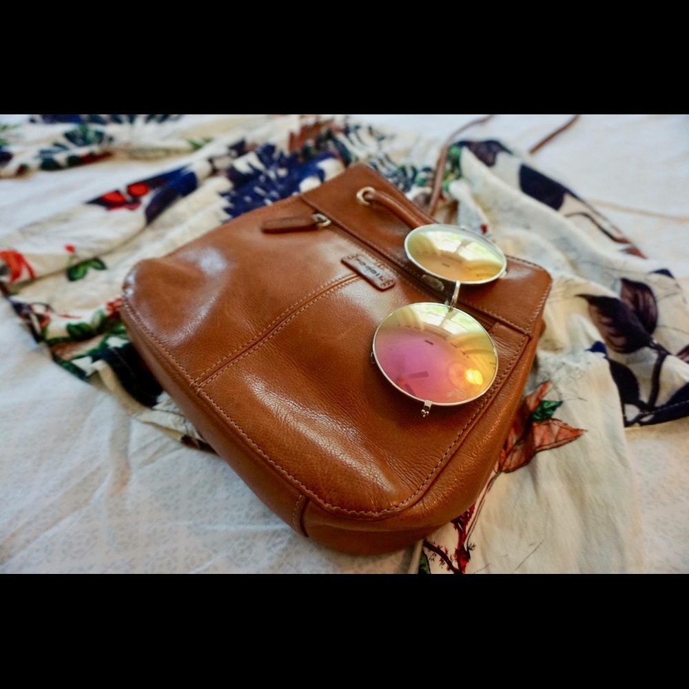 Fossil Saddle Bag Purse