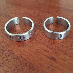 Game of Thrones Inspired Couple Ring Set