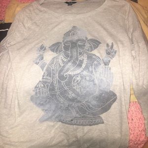 Loose comfy grey shirt