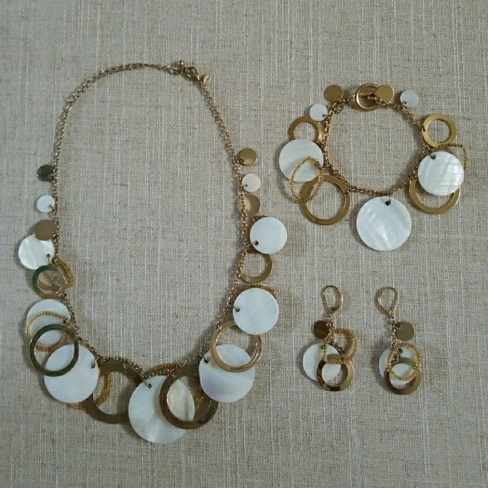 Necklace, Bracelet and Earring set by Chico's