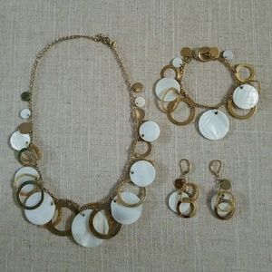 Necklace, Bracelet and Earring set by Chico's