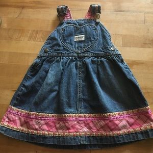 OshKosh Denim Overall Dress (30%offBundles)