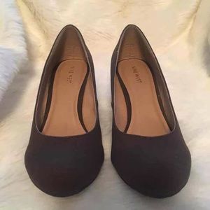 Nine West Brown Wedges
