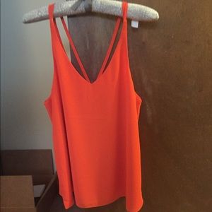 Topshop double strap camisole