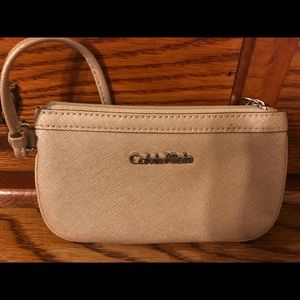 Calvin Klein Soft Gold Wristlet