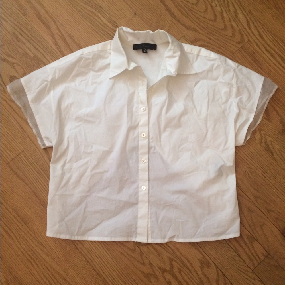 Misha Nonoo Crop Back Cut Out