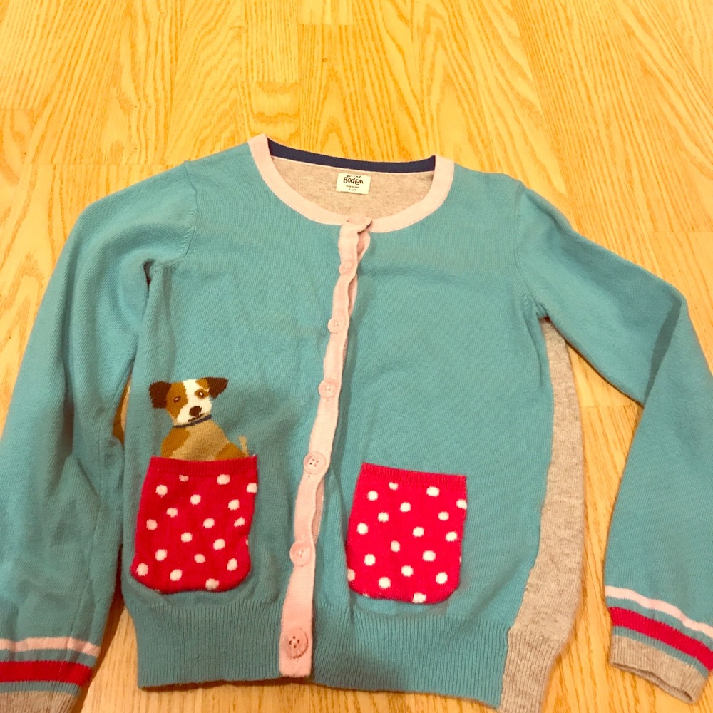 Mini Boden cotton and cashmere sweater